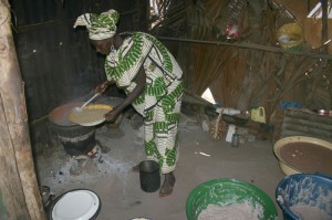 Traditionele keuken in Darsilami