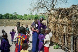 Kleuterschool in Bajiran