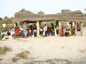 Picknick aan zee 2008