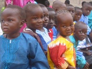 Kinderen in nette kleertjes